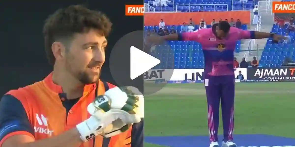 [Watch] Kieron Pollard Topples Tim David In Friendly MI Feud In Abu Dhabi T10 Thriller